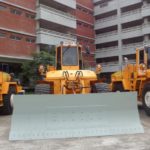 Dozers are ready to handover at DNCC's warehouse in Mohakhali